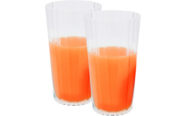 Berger Stripes Acryl Trinkgläser 410 / 560 ml (2er Set)