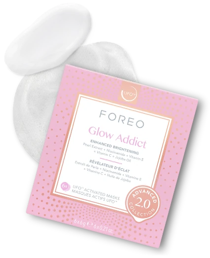 Glow Addict 2.0 UFO™ Mask - With Pearl Extract & Niacinamide