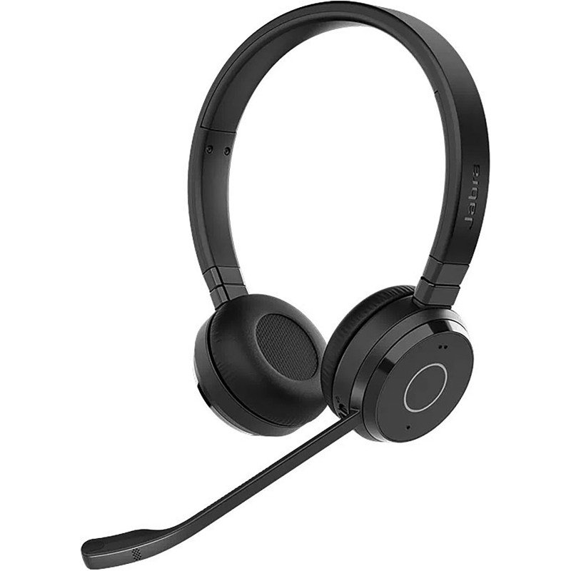 Casque micro sans fil Jabra Evolve 65 TE stéréo MS - 2 écouteurs