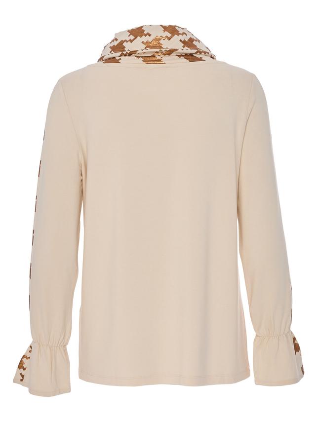 Edelsweatshirt Metallicprint