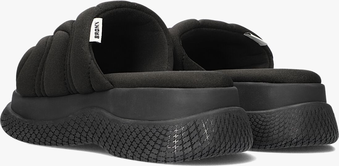 BRONX zwarte bronx slippers bru-te 1