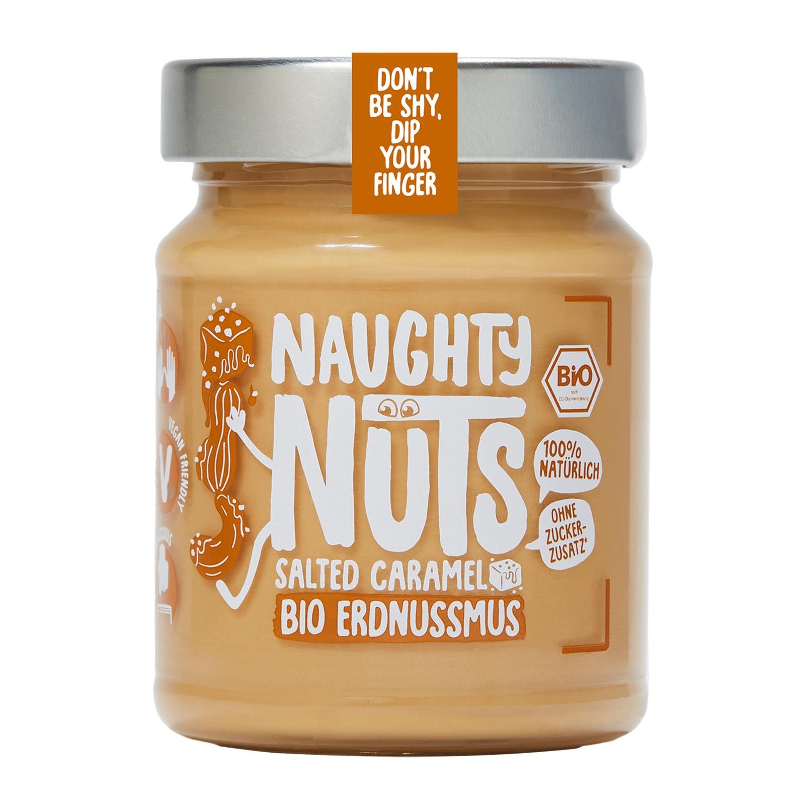 NAUGHTY NUTS BIO ERDNUSSMUS SALTED CARAM