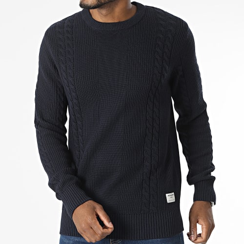 Pull Cogrid Cable Bleu Marine