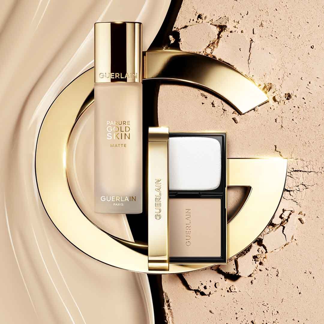 GUERLAIN Parure Gold SKIN CONTROL BASE COMPACTA