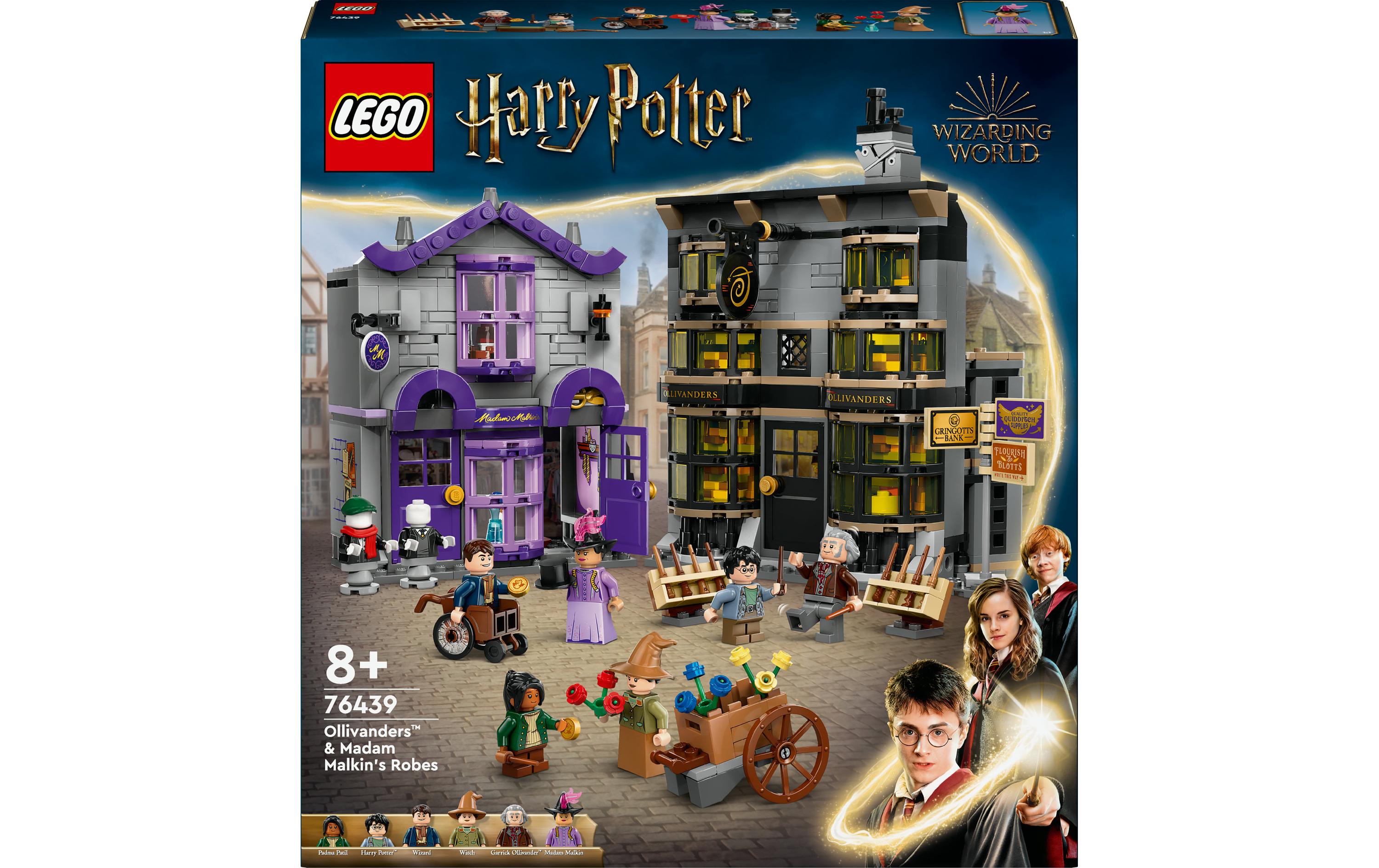 Harry Potter Ollivanders & Madam Malkins Anzüge 76439Magisches Bau- und Spielset von Wizarding World