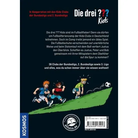 KOSMOS Die drei??? Kids Team Bundesliga