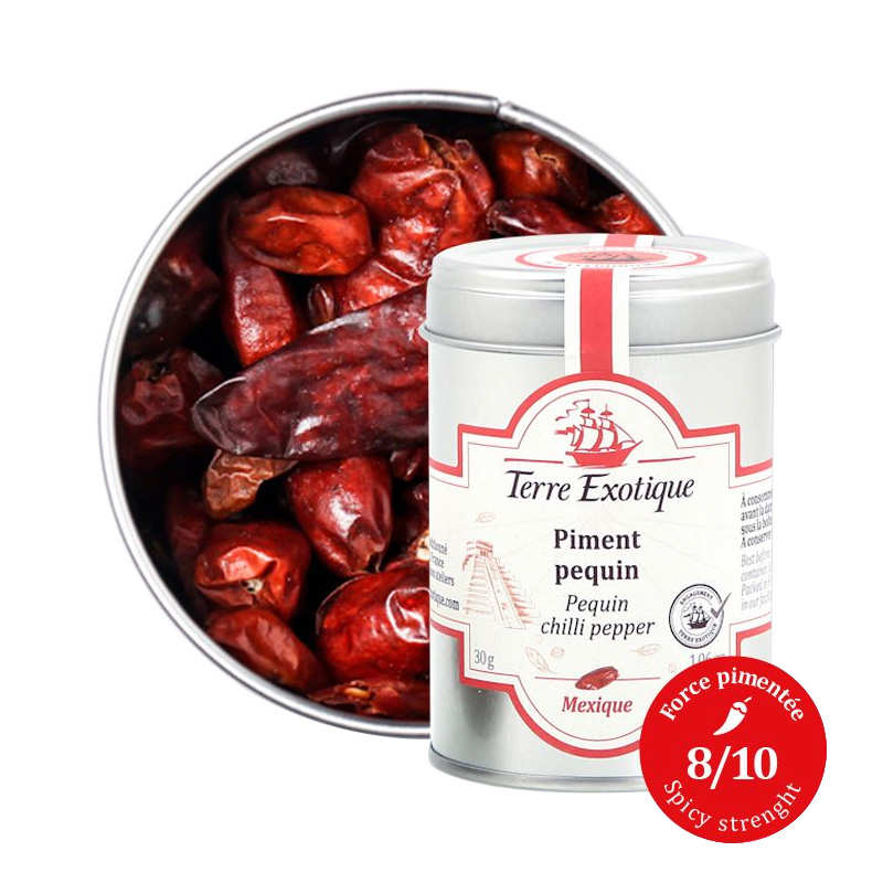 Piment Pequin - Mexique (force 8)