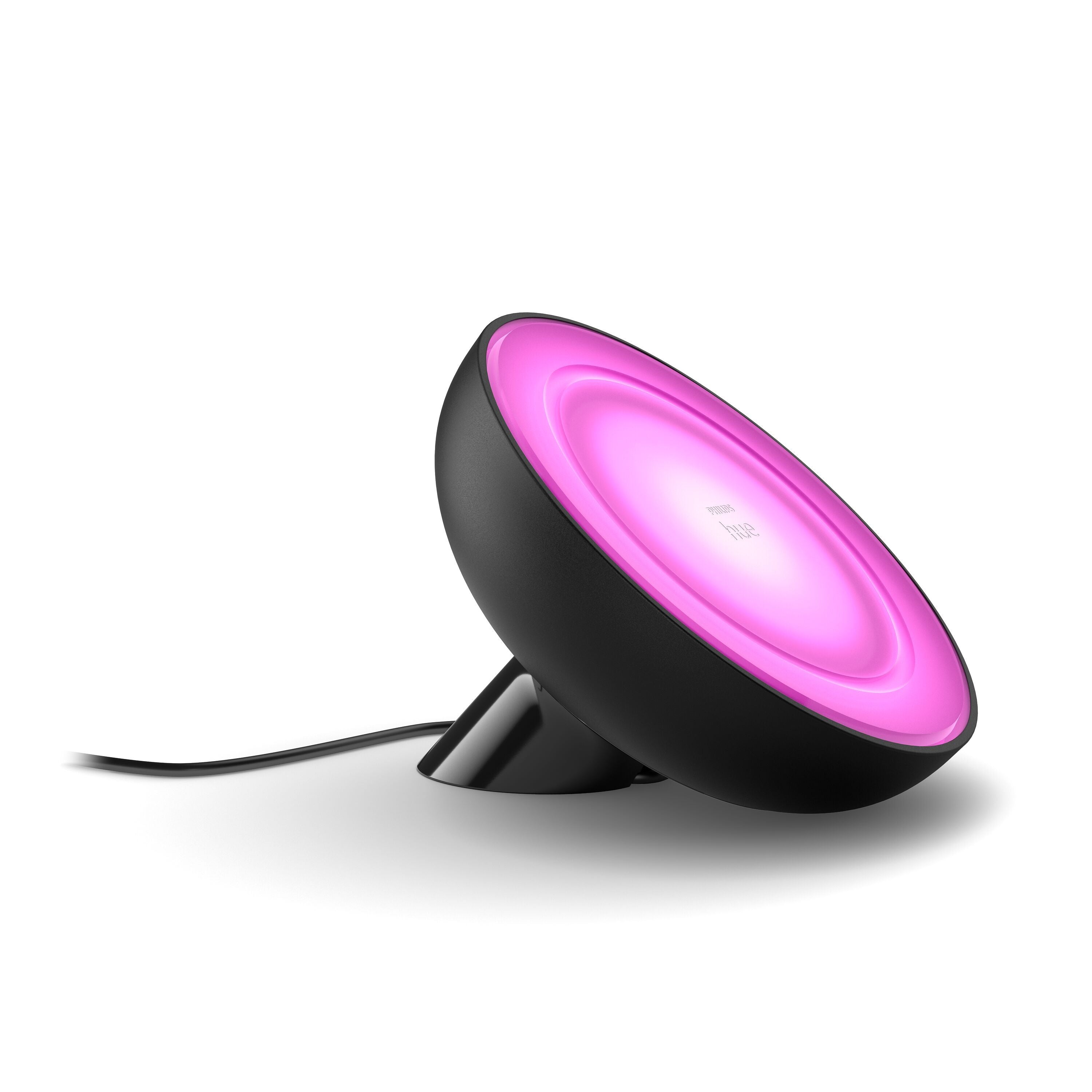 Philips hue BLOOM Tischleuchte - Schwarz / B: 21.8 cm x T: 11.1 cm x H: 22.7 cm
