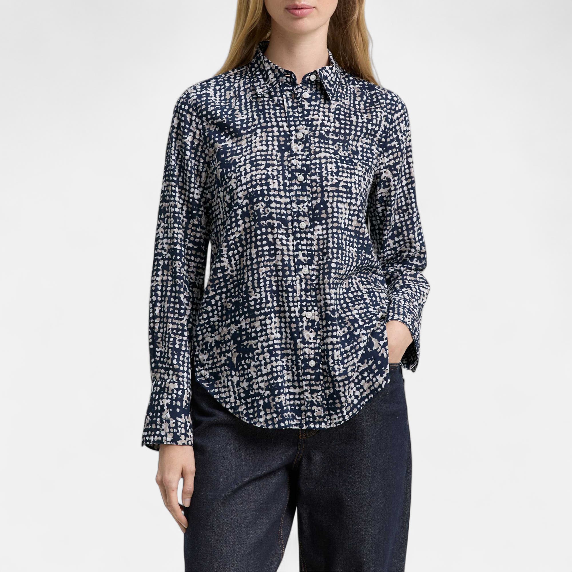 Chemise Femme bleu marine
