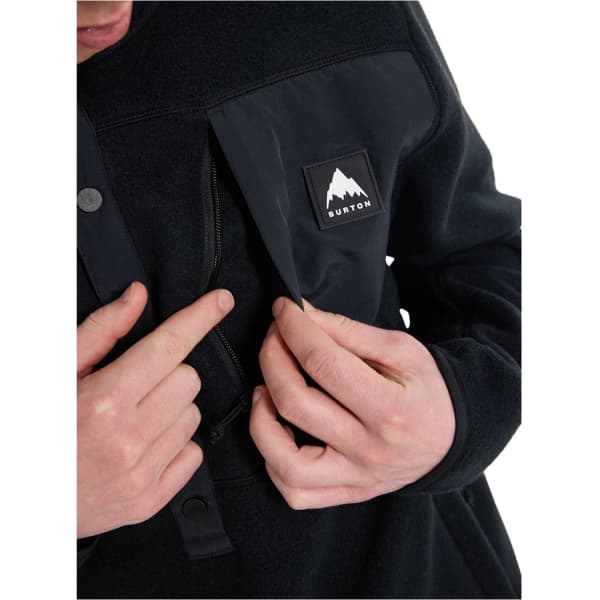 Sweat polaire snowboard BURTON M CINDER PO TRUE BLACK