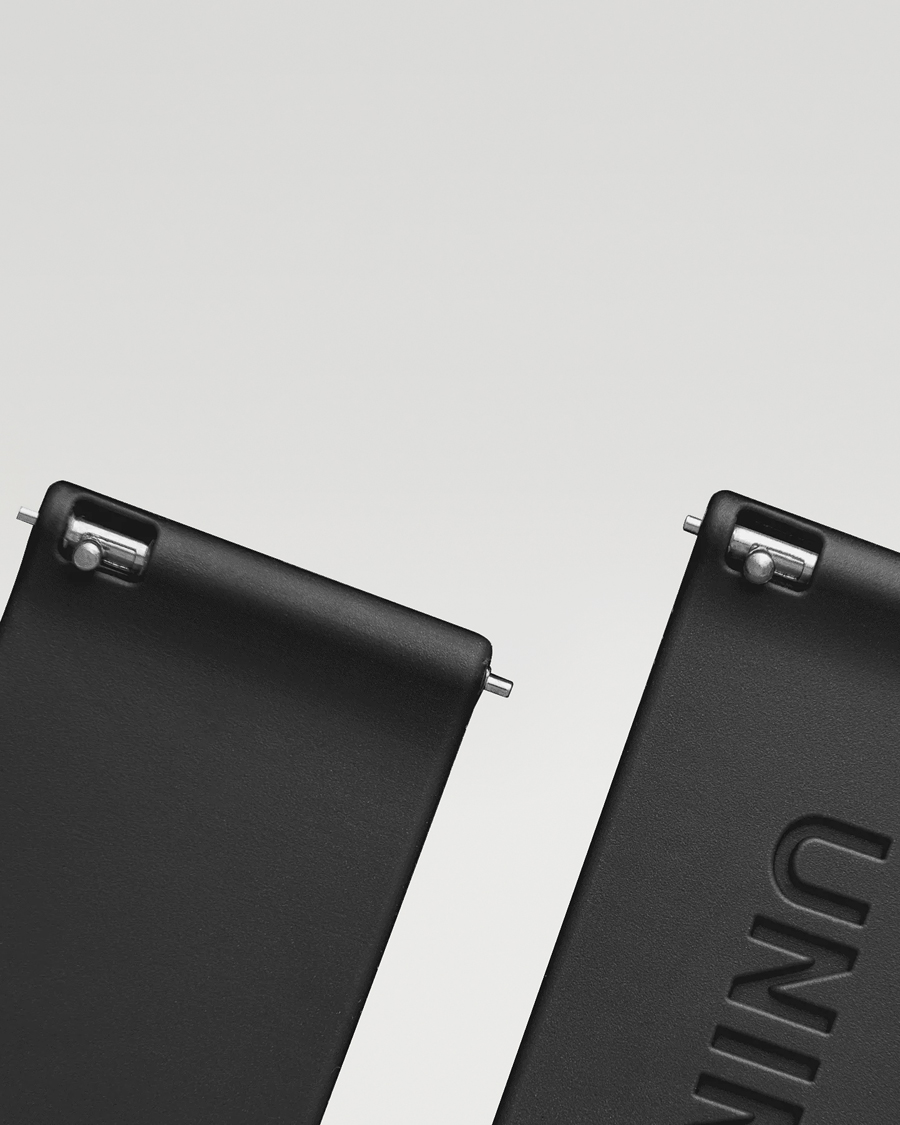 UNIMATIC TPU Quick Relese 22mm Strap Black