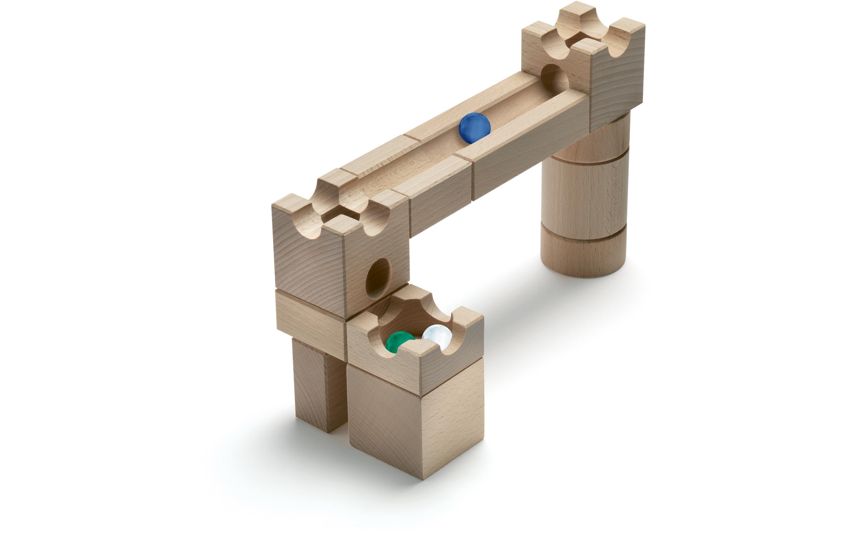Kugelbahn Zubehör CUBORO MAGNET<br>Extra-Set für magische Brücken