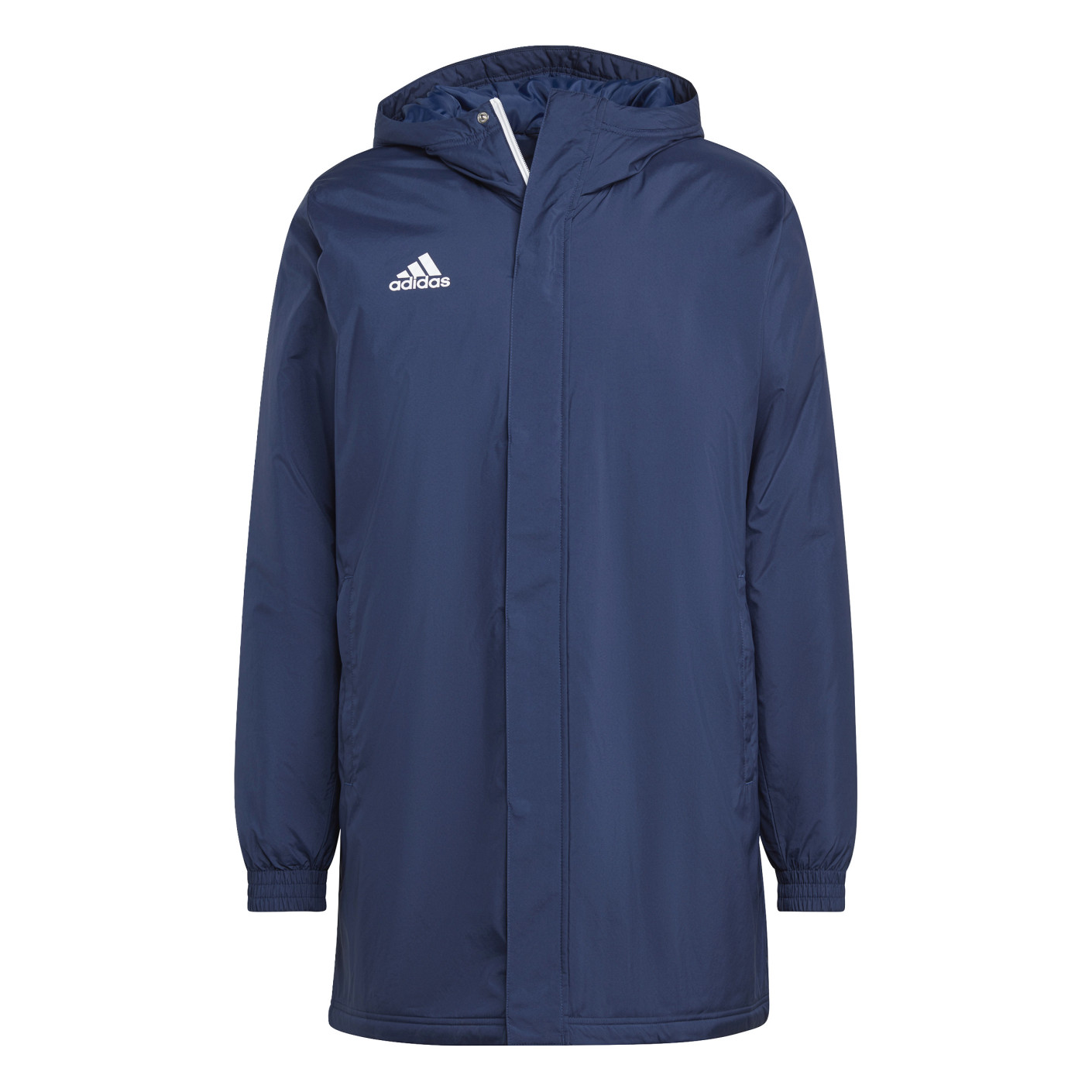 Adidas Entrada 22 Lange Voetbaljack Donkerblauw Wit