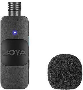 Boya Ultra-Compacte Draadloze Microfoon BY-V1 voor iOS