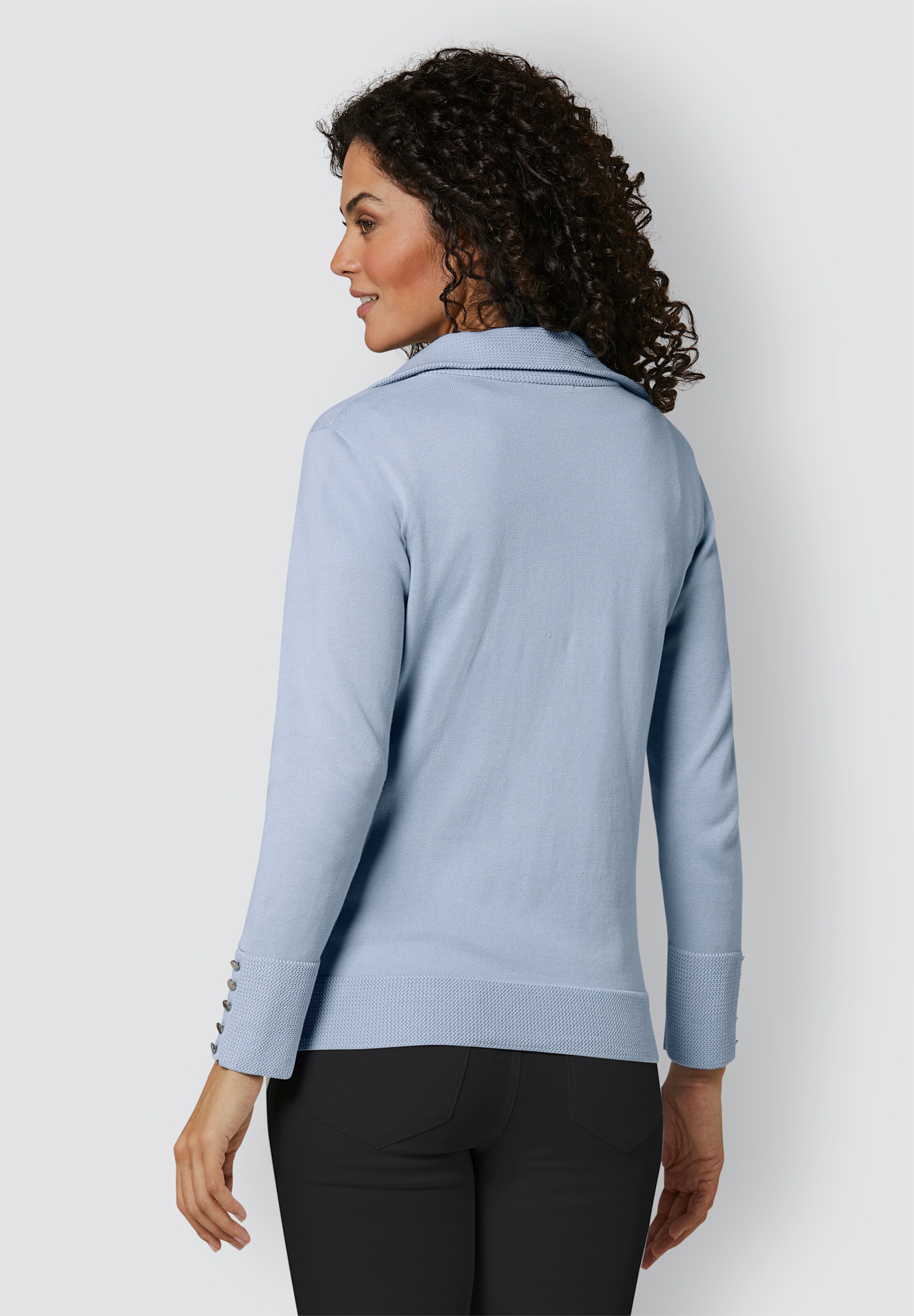 Baumwoll-Strickjacke