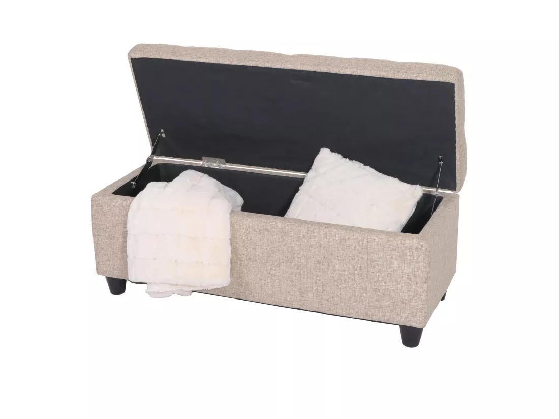 Coffre de rangement Kriens, beige