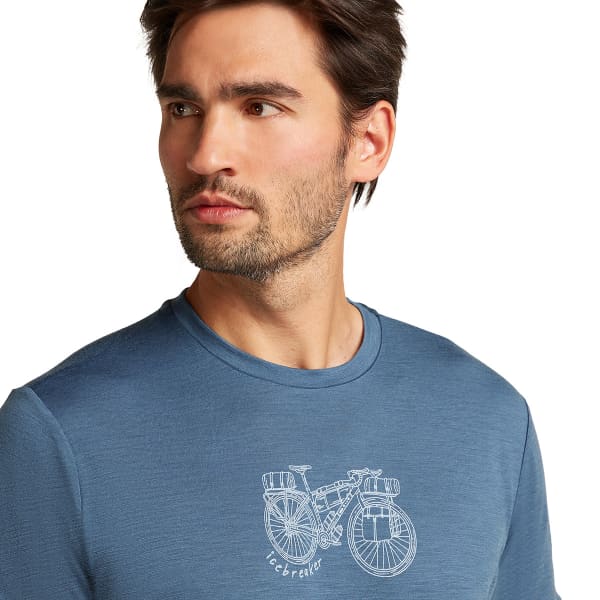 T-shirt randonnée ICEBREAKER M MERINO 150 TECH LITE SS TEE DAWN