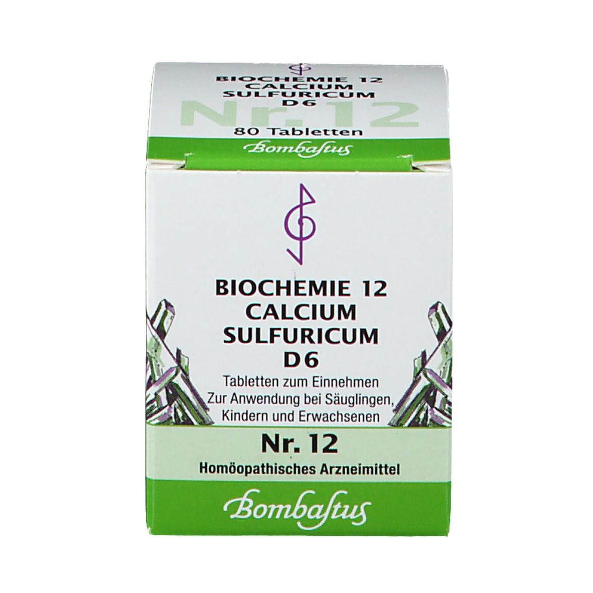 Bombastus Biochemie 12 Calcium sulfuricum D 6 Tabletten