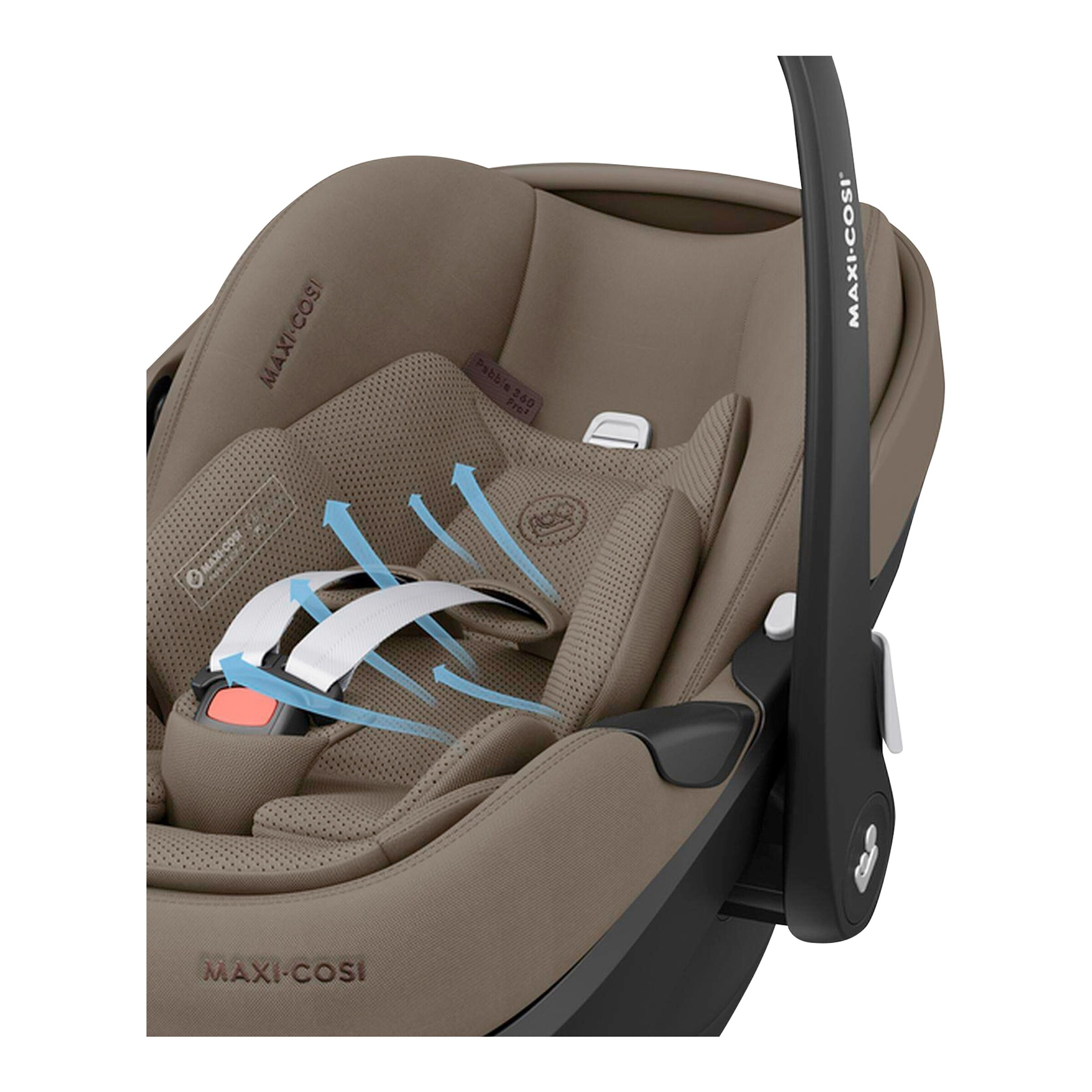 Maxi-Cosi - Premium Babyschale Pebble 360 Pro 2 i-Size twillic truffle