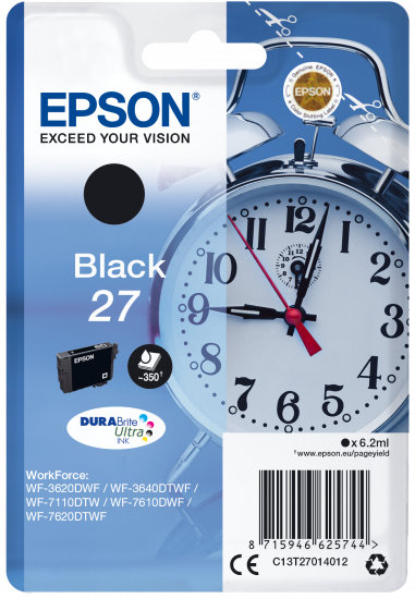 Epson Cartouche Reveil Noir 27