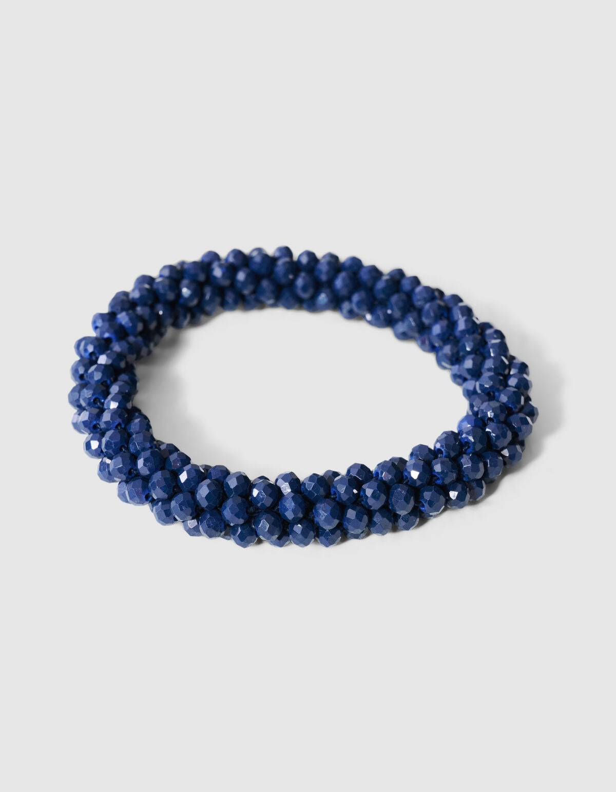 Beaded Armband Donkerblauw