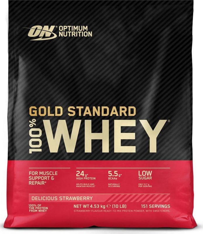 100% Whey Gold Standard 4530gr Aardbei