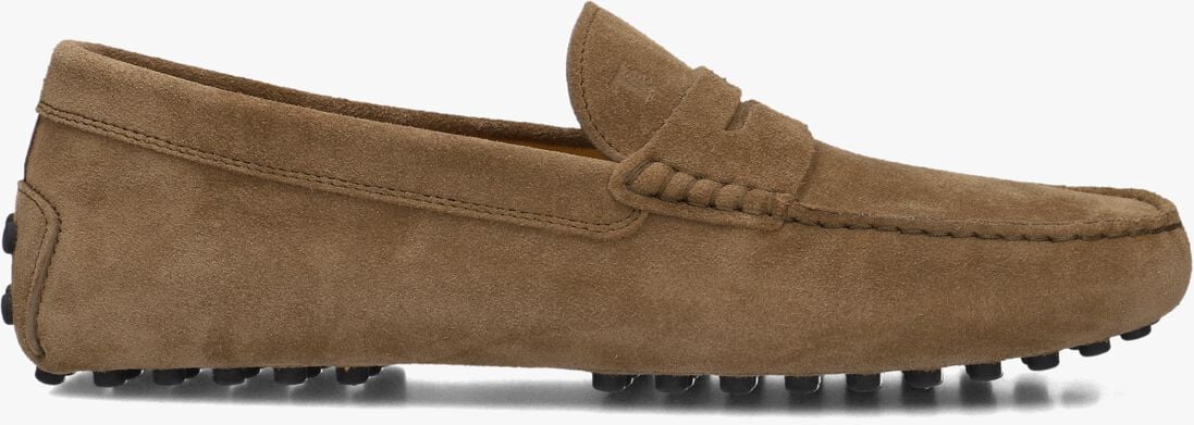 bruine tod's mocassins mocassino gommino 22l