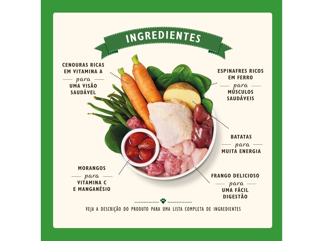 COMIDA HÚMIDA PARA CÃO LILY'S KITCHEN FRANGO 400G
