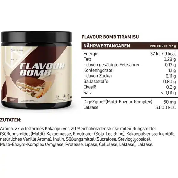 Flavour Bomb Tiramisu