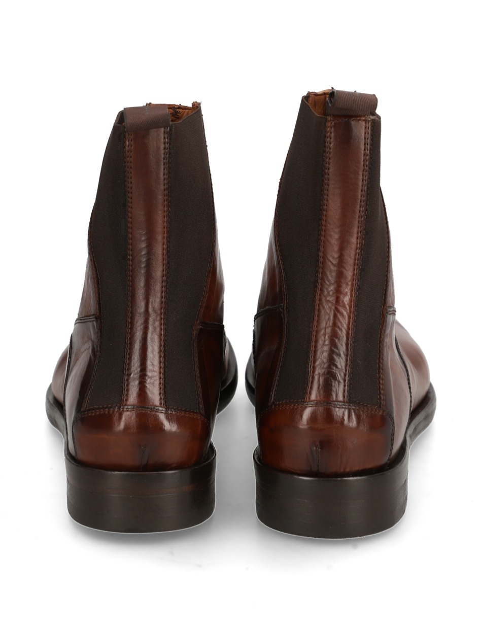 Glattleder Chelsea Boot