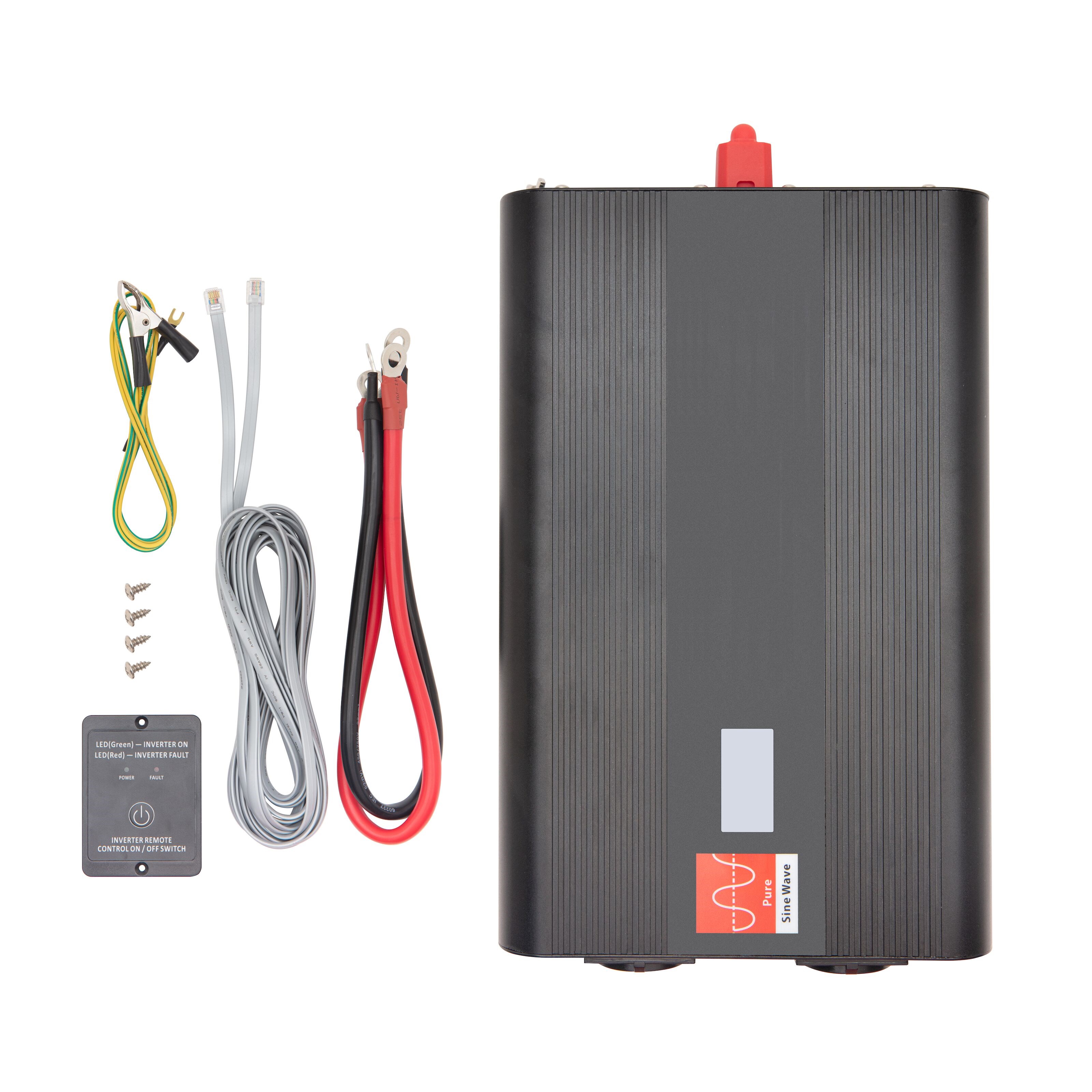 Luxorparts Vekselretter med ren sinuskurve 2000 W