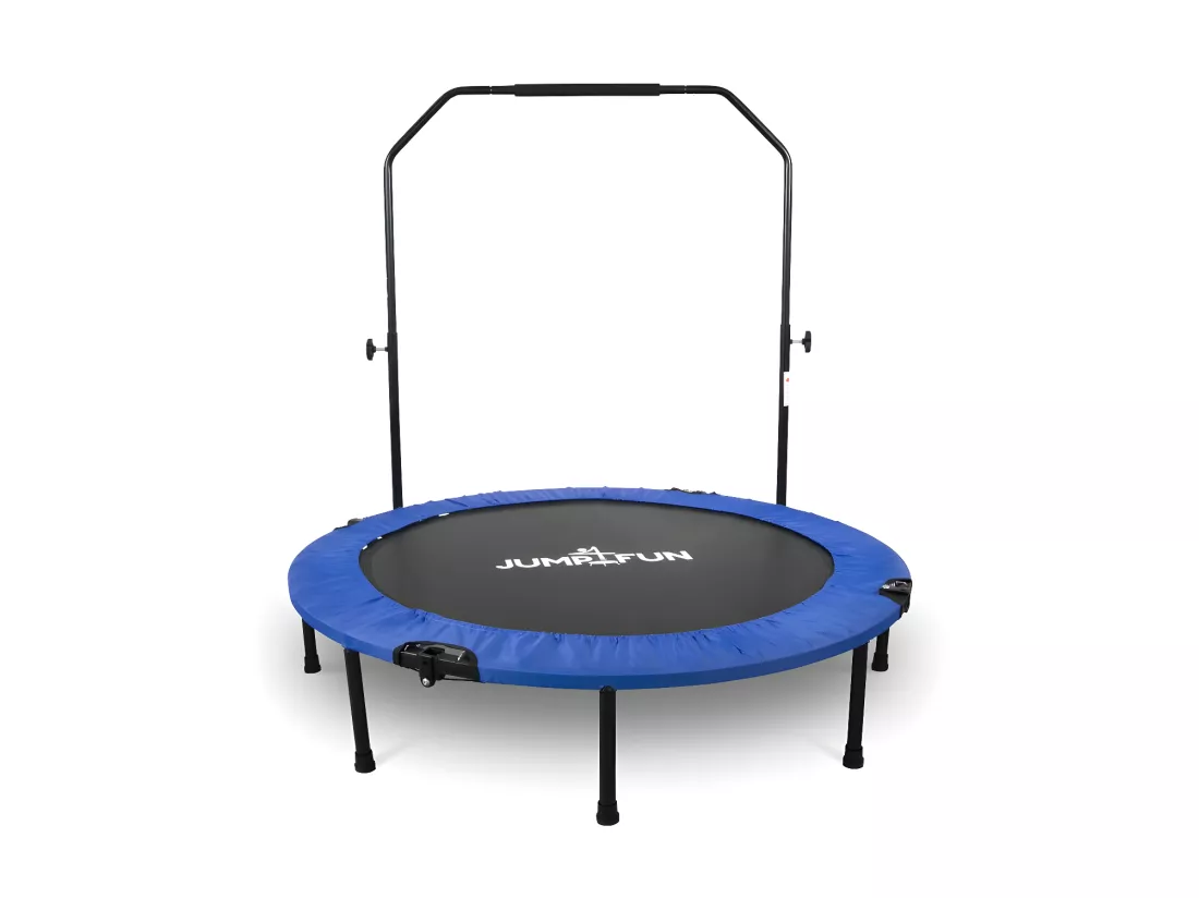 Mini Trampoline Fitness Jump4fun Pliable Double-Bar - Ø122cm