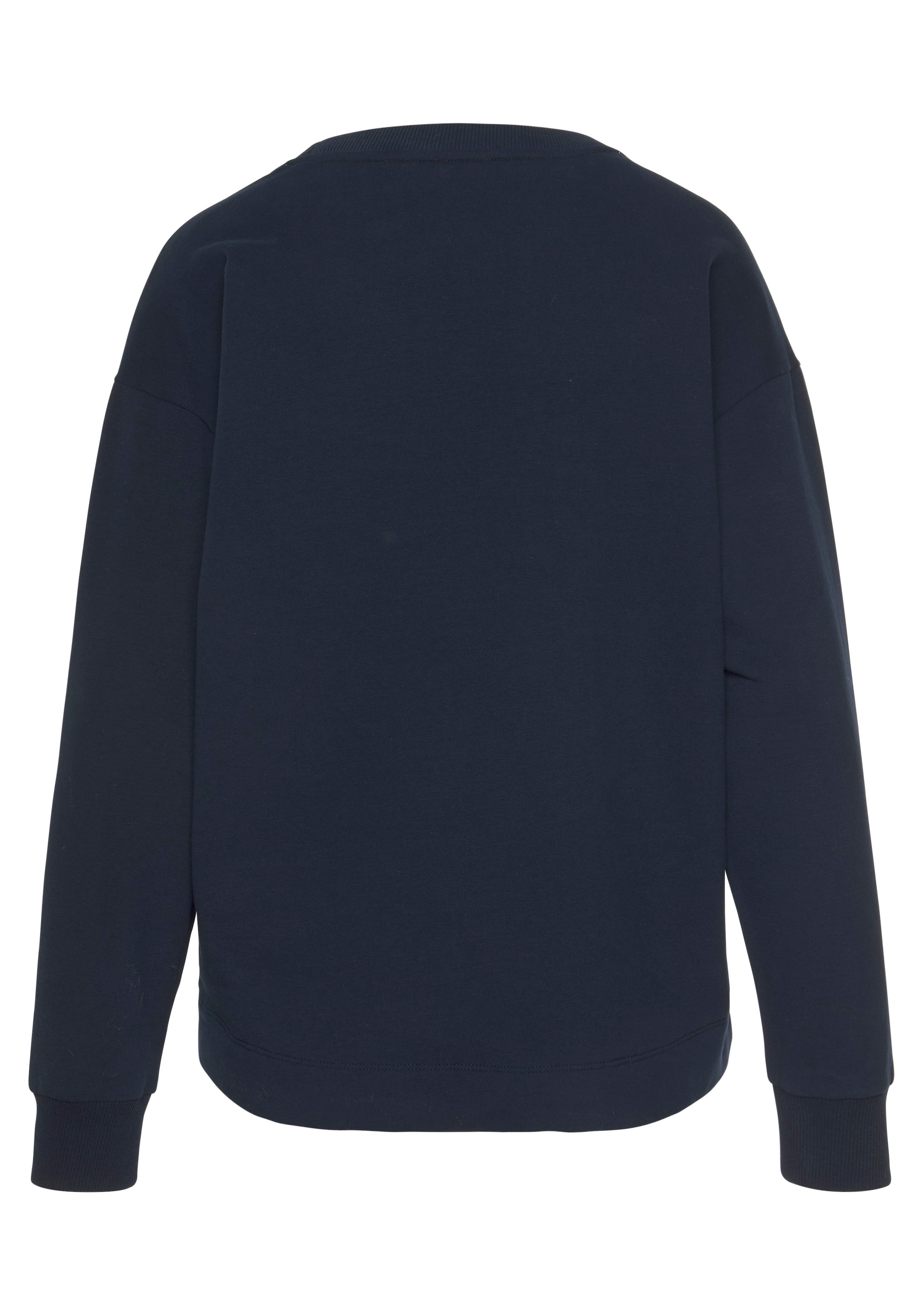 Elbsand Sweatshirt »Sontje«, mit Flockprint vorne, sportlich-casual