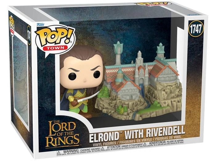 Funko Figur Elrond and Rivendell (1747) Sammelfigur aus dem Herr der Ringe-Universum