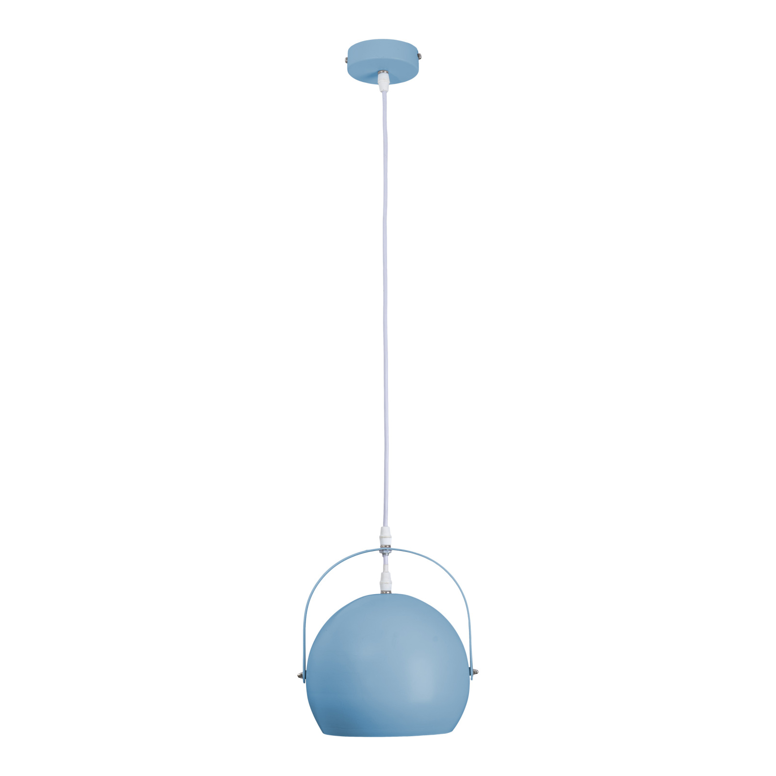 Pendelleuchte - blau - 25 cm