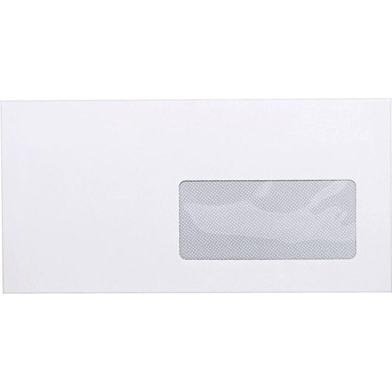 Enveloppe 110X220 Fen 45 50µ blanc 80g - Blanc