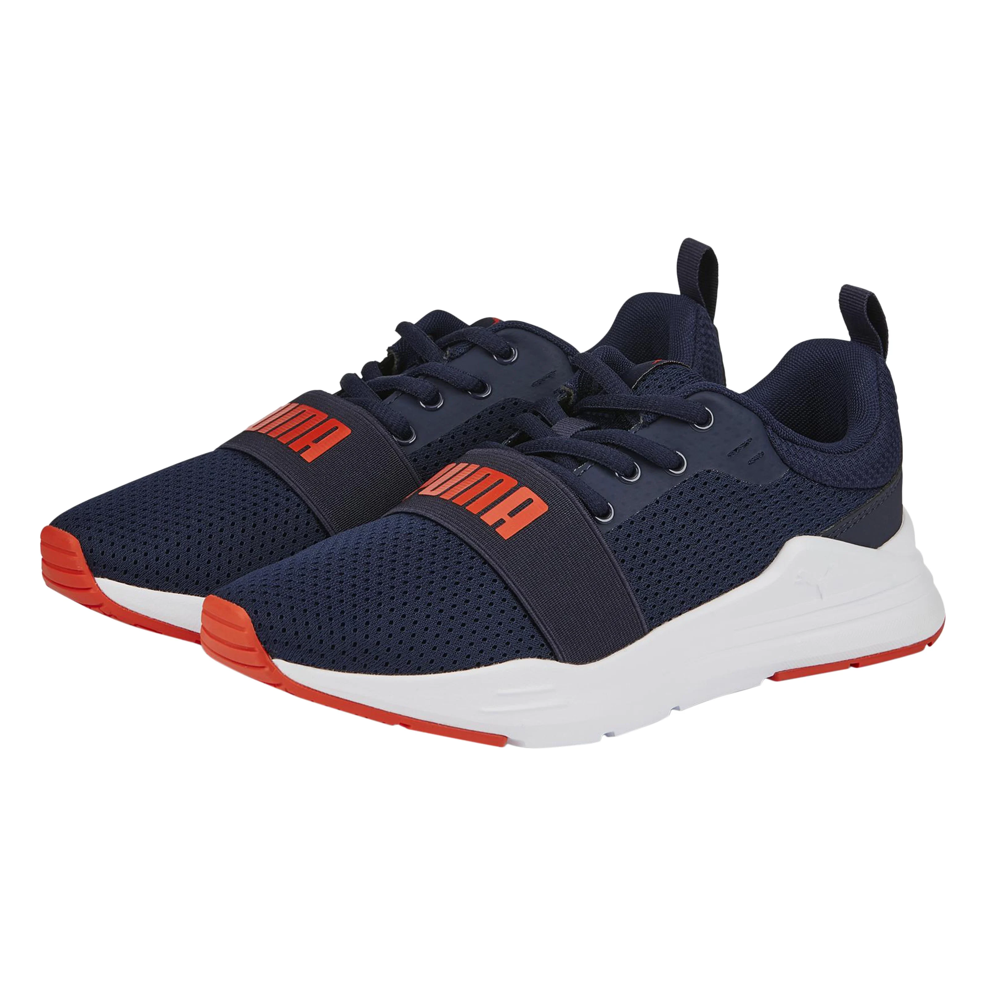Basket à lacets juniorwired run | Bleu