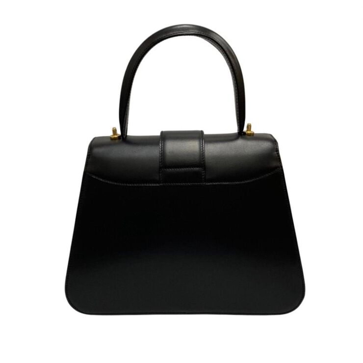 Celine Vintage Celine Handbag Black