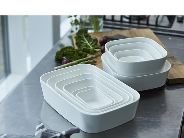 Rosti Modula Fad 30 x 21 x 7 cm Hvid