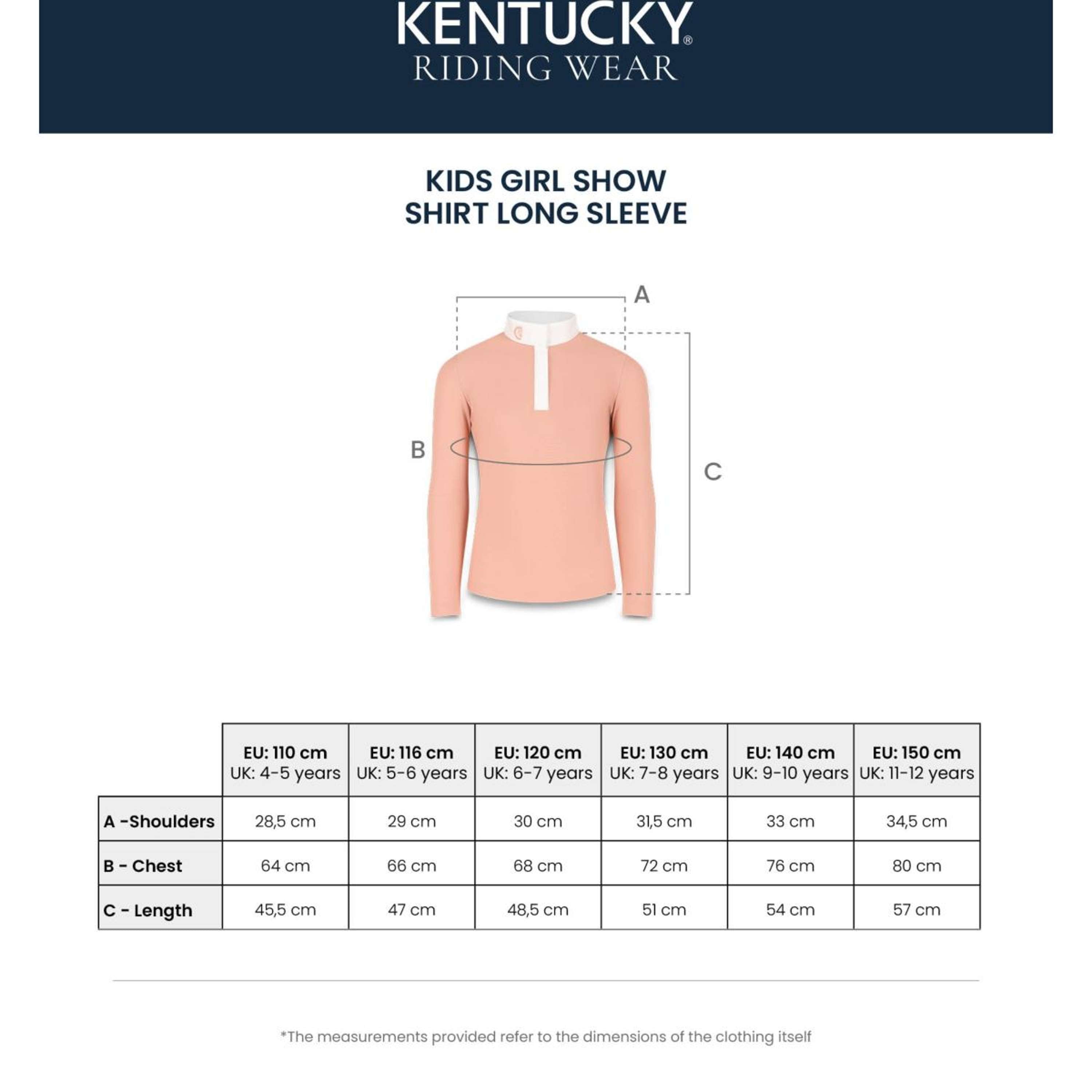 Kentucky Wedstrijdshirt Tokyo Girls Long Sleeve Old Rose