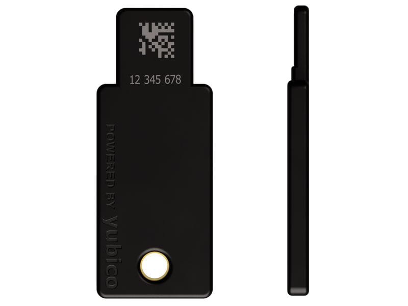 Yubico YubiKey 5 NFC FW 5.7 USB-A, 1 Stück YubiKey 5-Serie: Der Sicherheitsschlüssel mit Unterstützung mehrerer Protokolle