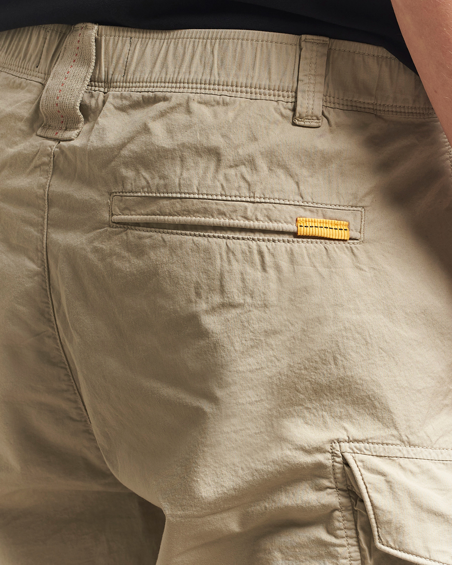 Parajumpers Edmund Garment Dyed Twill Cargo Shorts Asparagus