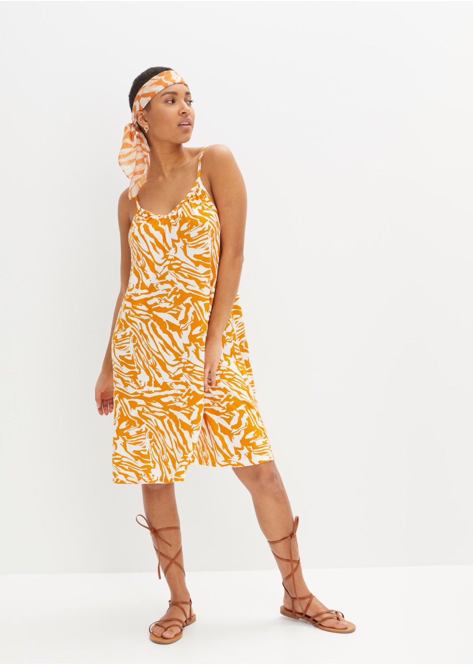 Robe en jersey viscose