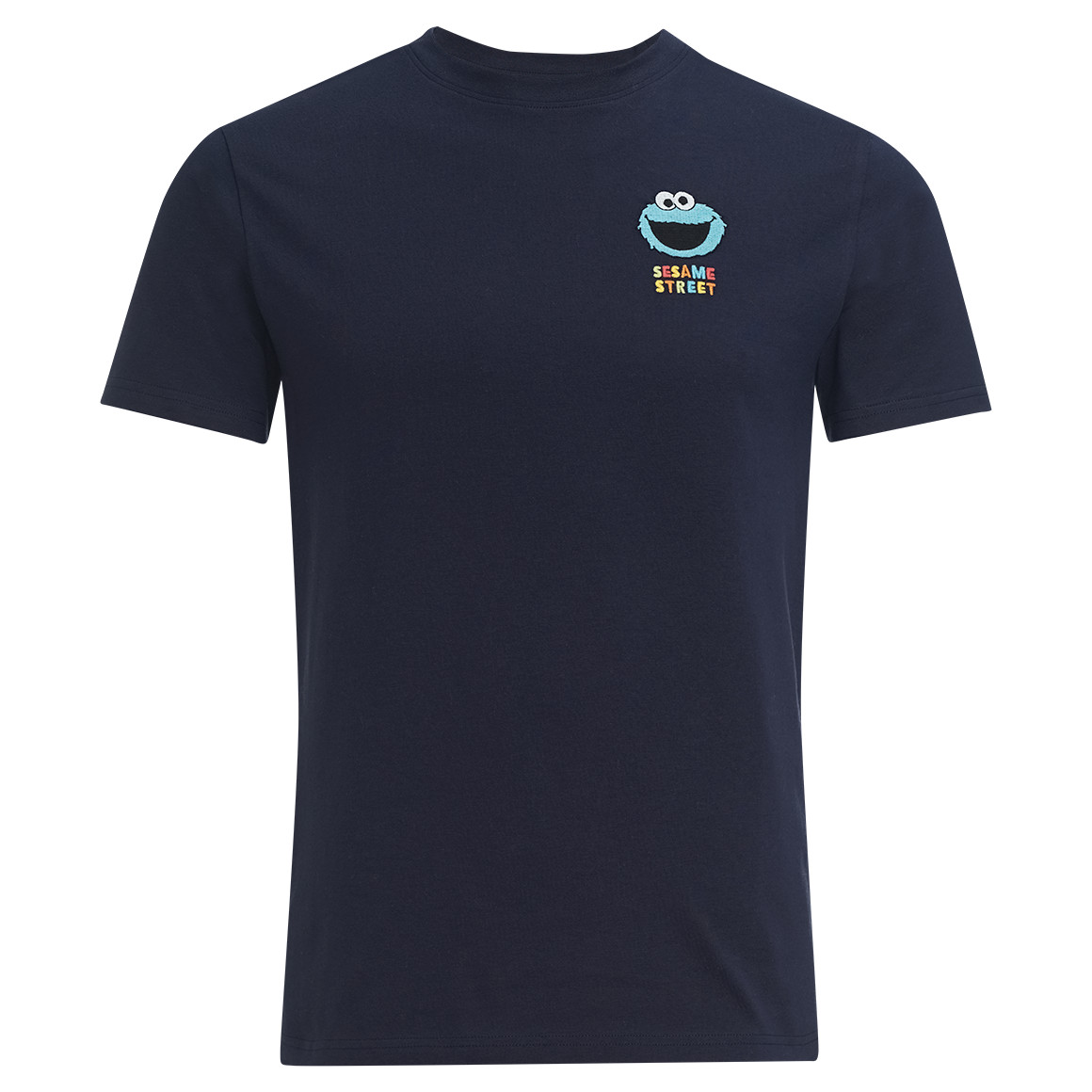 VanVaan Sesamstraße T-Shirt mit Applikation dunkelblau