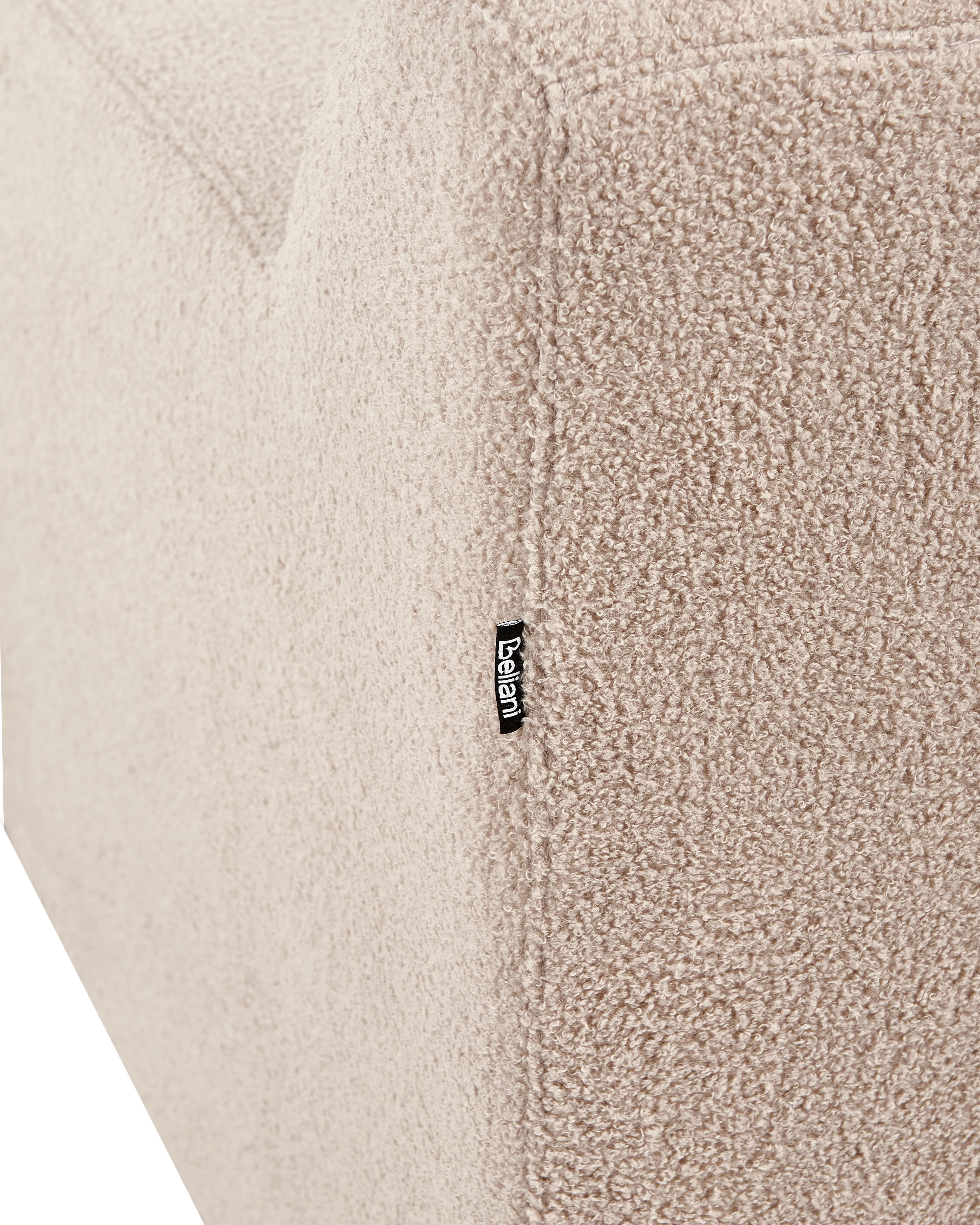 Fauteuil AGERUP Bouclé Beige