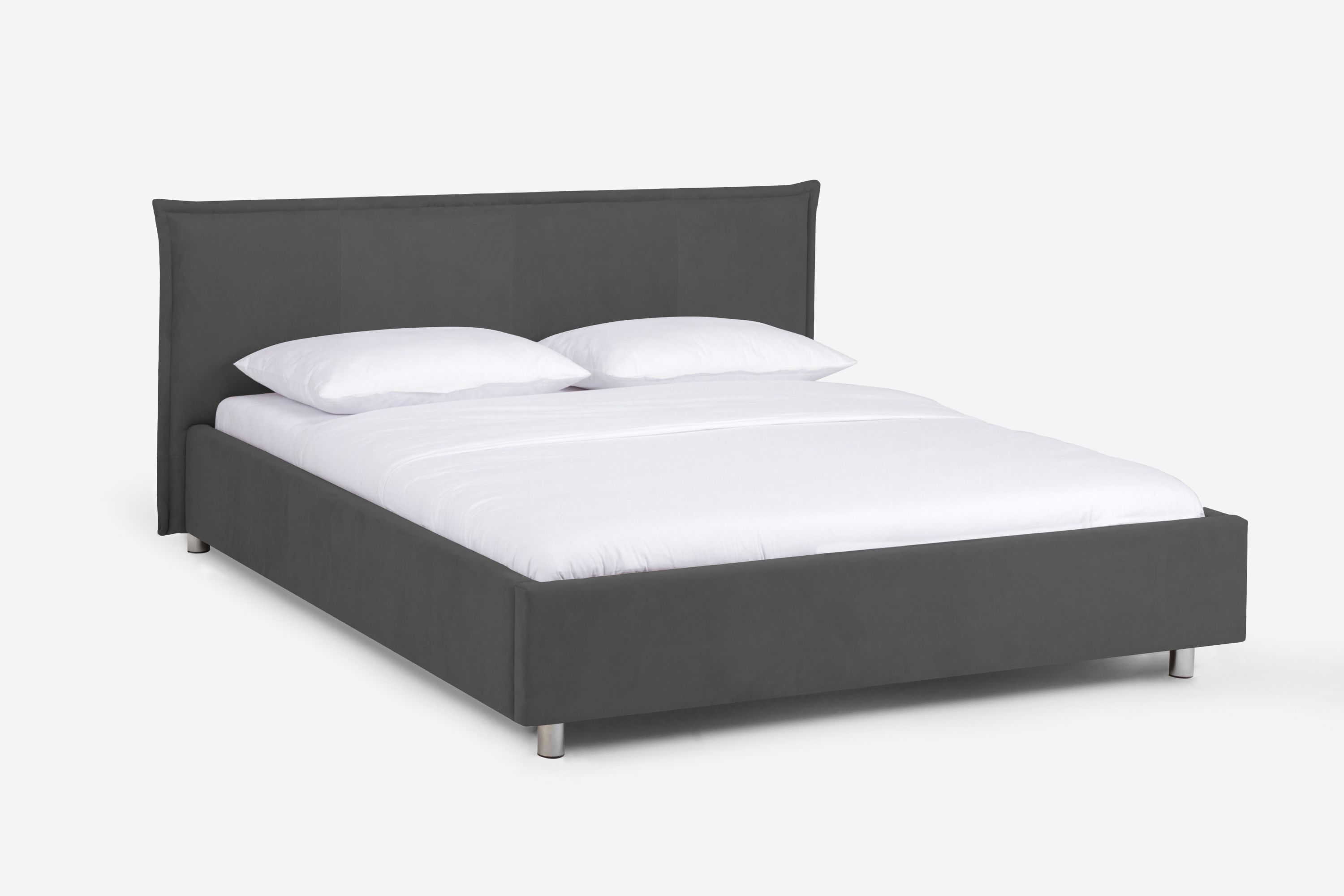 Polsterbett METRO 120 x 220 cm Polster Eisengrau