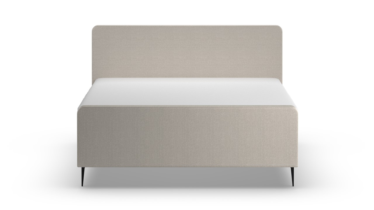 Elektrische boxspring Glade - Natural linen natural