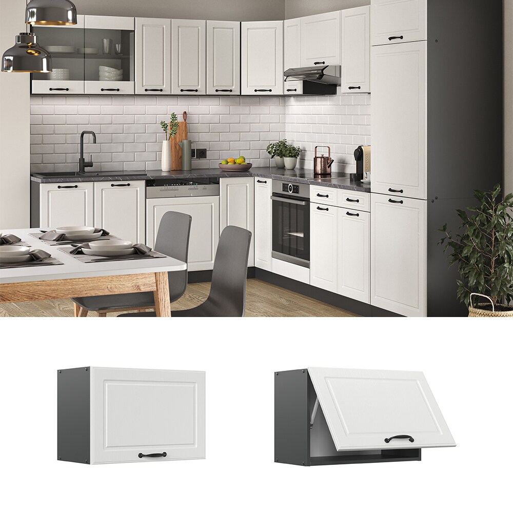 Vicco Hängeschrank 60 cm (flach) Anthrazit Küchenschrank Hängeschrank Küchenzeile R-Line