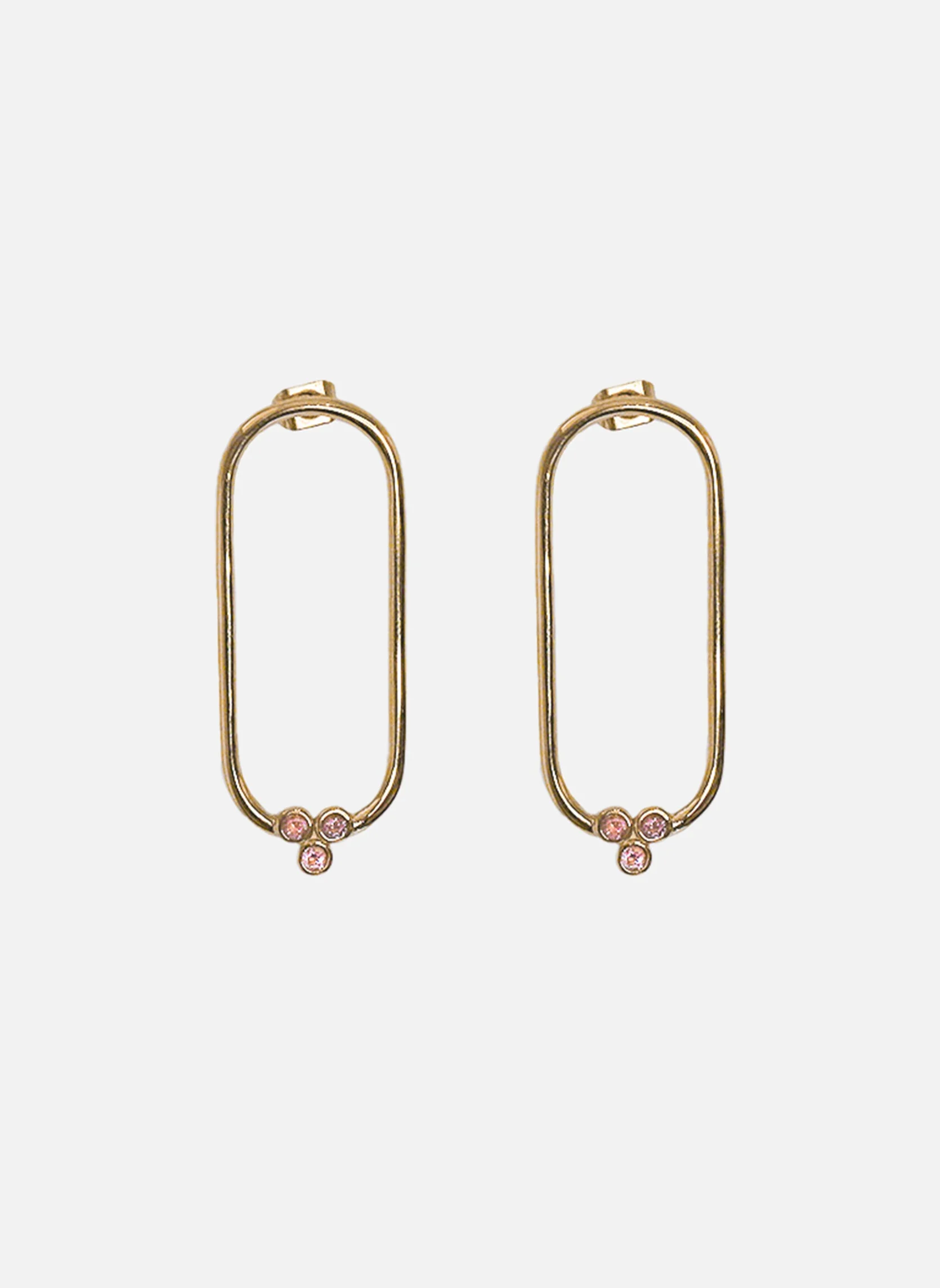 MANIA - Boucles d'oreilles pendantes mania | Rose
