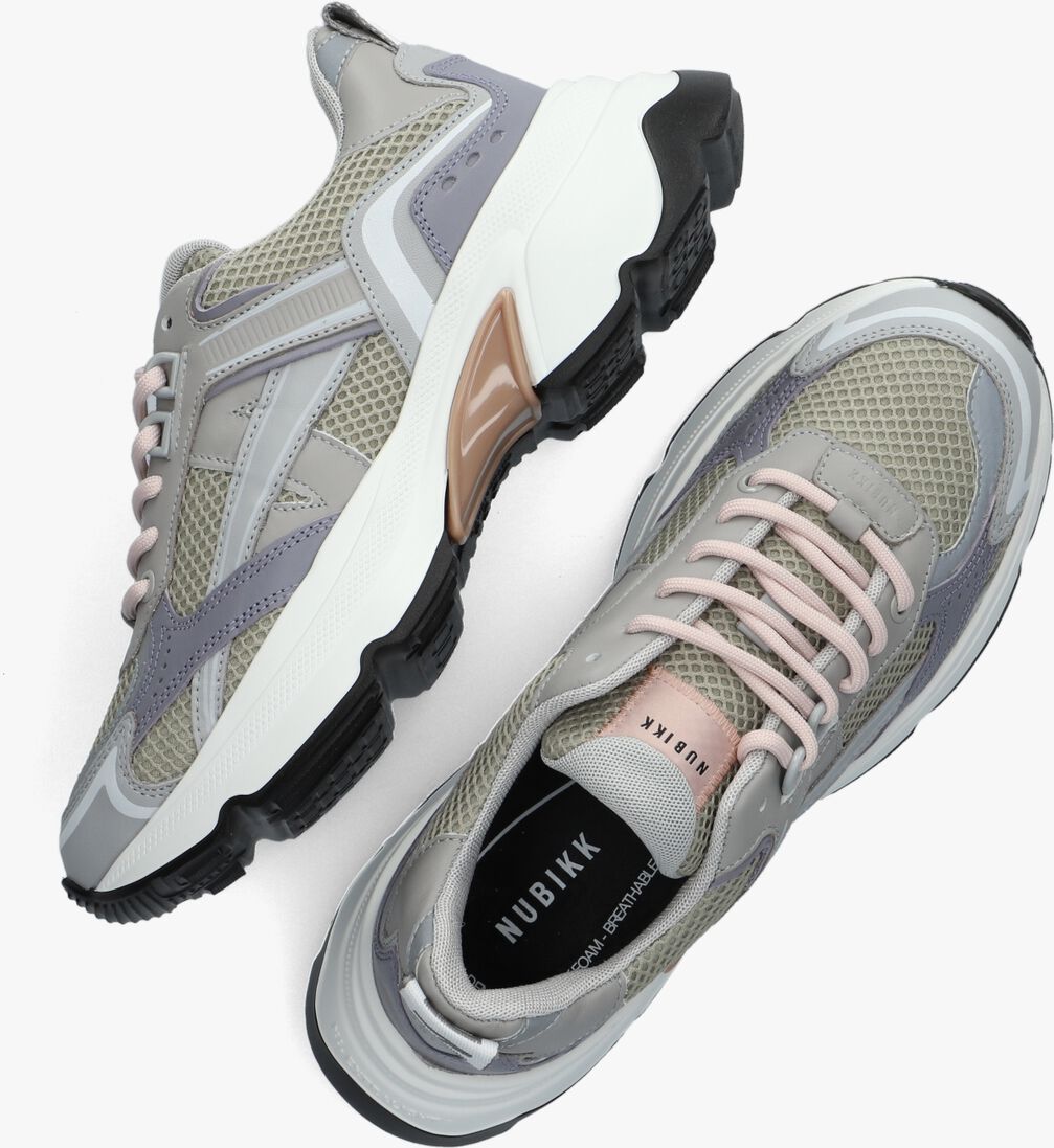 NUBIKK grijze nubikk lage sneakers ross nomad